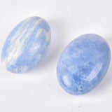 JIC Gem pierre palmier celestite bleue utilisée en méditation