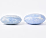 JIC Gem pierre palmier celestite bleue pour relaxation quotidienne