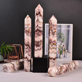 Pointe quartz colore 6 facettes de JIC Gem, invite concentration et equilibre energétique.