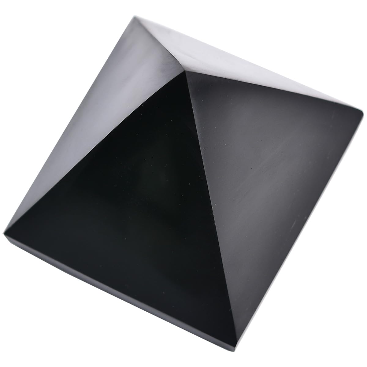 Protection énergétique douce avec la pyramide obsidienne noire JIC Gem.