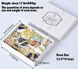 Quartz clair brut de JIC Gem, texture lumineuse et clairvoyante