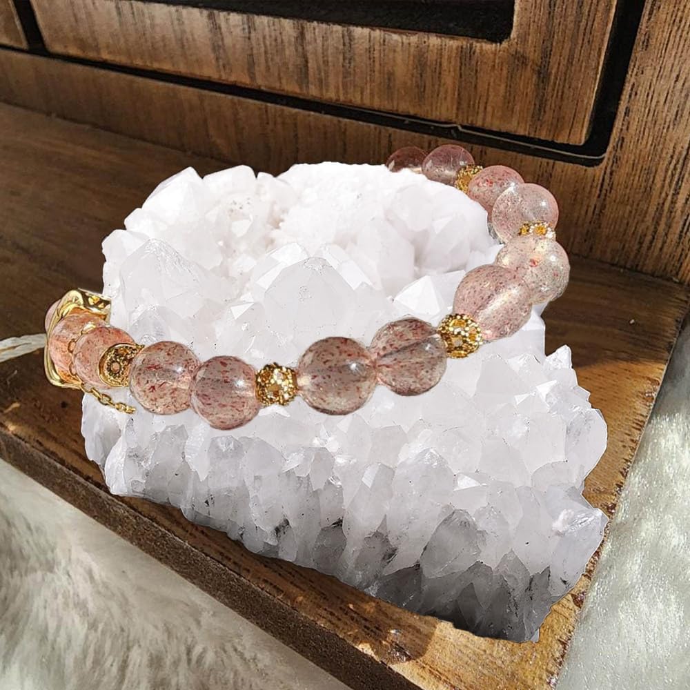 JIC Gem quartz druzy cadeau élégant pour un proche.