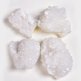 JIC Gem pièce unique quartz clair, parfaite pour salon.