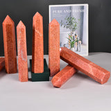 JIC Gem Soleil-Obélisque: cadeau élégant pour amateurs de pierres et développement spirituel.
