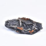 JIC Gem sphalerite: pierre noire et blanche pour ambiance zen et méditation