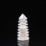 Tour JIC Gem quartz clair etages: énergie apaisante et concentration.