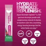 Le doseur intégré montre le mélange pratique avec Jigsaw Electrolyte Supreme.