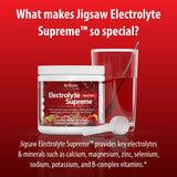 Jigsaw Health Electrolyte Supreme formule Keto sans sucre pour le quotidien.