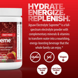 Jigsaw Health Electrolyte Supreme minéraux et vitamines pour équilibre quotidien.