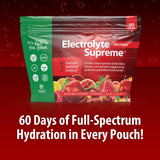 Jigsaw Health Electrolyte Supreme poudre dans eau Fruit Punch pour énergie et équilibre électrolytique