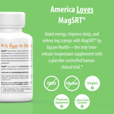 Étiquette Jigsaw Health MagSRT indiquant les ingrédients et bénéfices énergétiques.