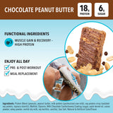 JimmyBar 18g proteine et 6g sucre, encas pratique.