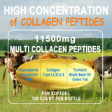 JINGYAT Collagène Softgels absorption rapide des nutriments
