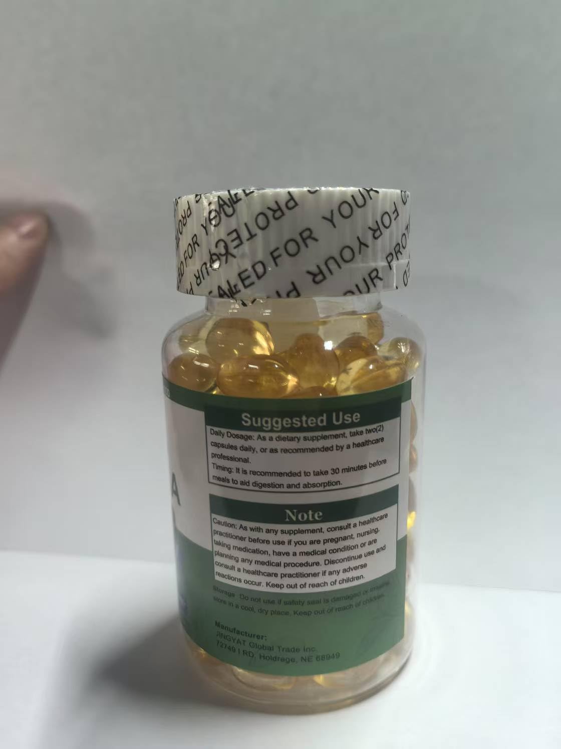 JINGYAT Moringa Softgels : approvisionnement éthique et sans OGM pour votre routine