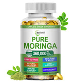 JINGYAT Moringa Softgels : bouteille pratique pour énergie durable au quotidien