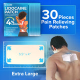 JJ CARE patch lidocaïne douleur musculaire – récupération facilitée.