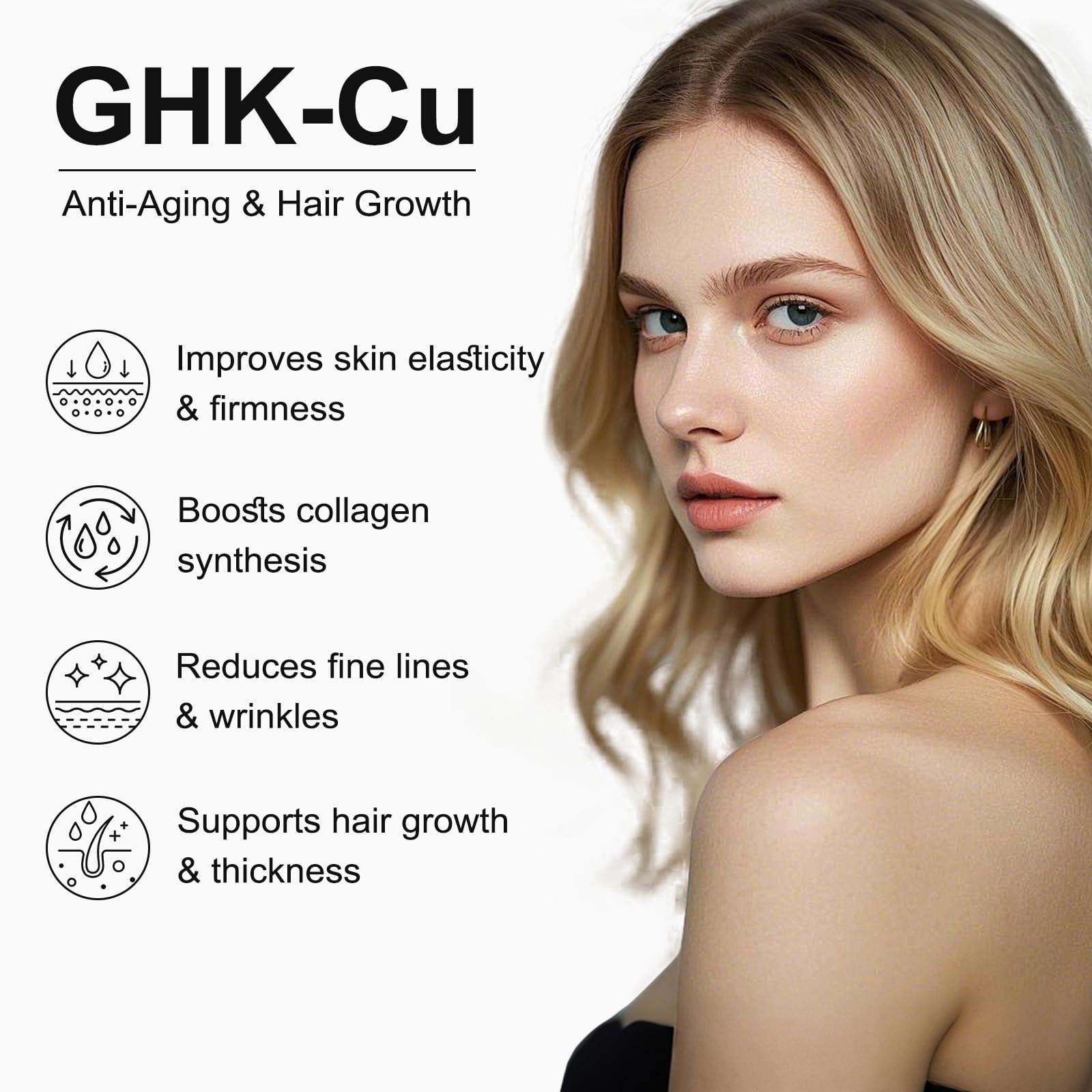 Jkrova GHK-Cu emballage carton: traçabilité et qualité.