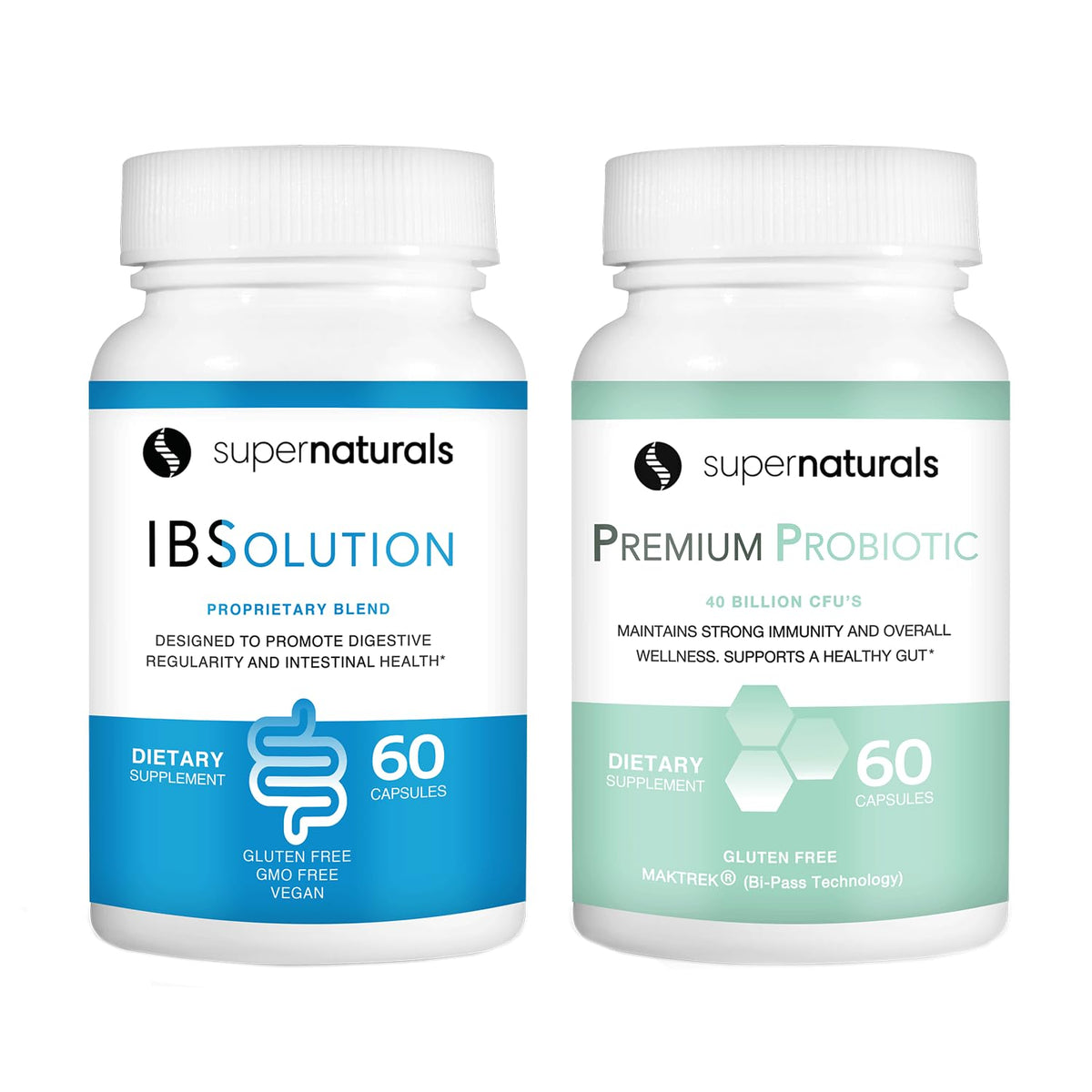 JLM NUTRITIONALS IBSolution Bundle — aperçu de la boîte et du contenu.