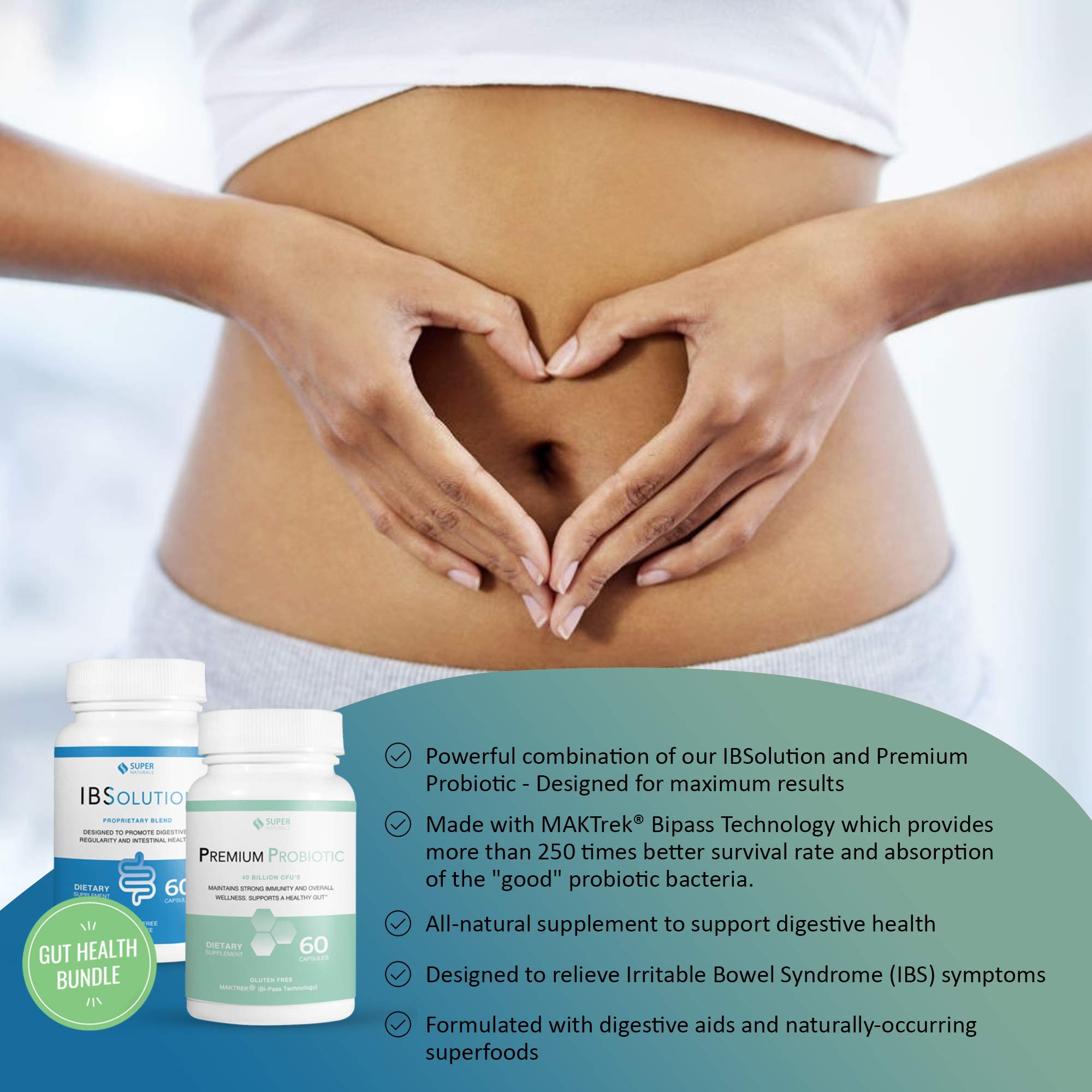 JLM NUTRITIONALS IBSolution – capsules 120 pour usage quotidien.