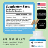 IBSolution JLM NUTRITIONALS, fibres et prébiotiques pour le transit
