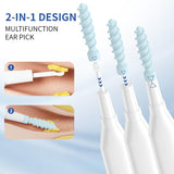JMERSL 9 têtes en silicone remplaçables pour toute la famille.