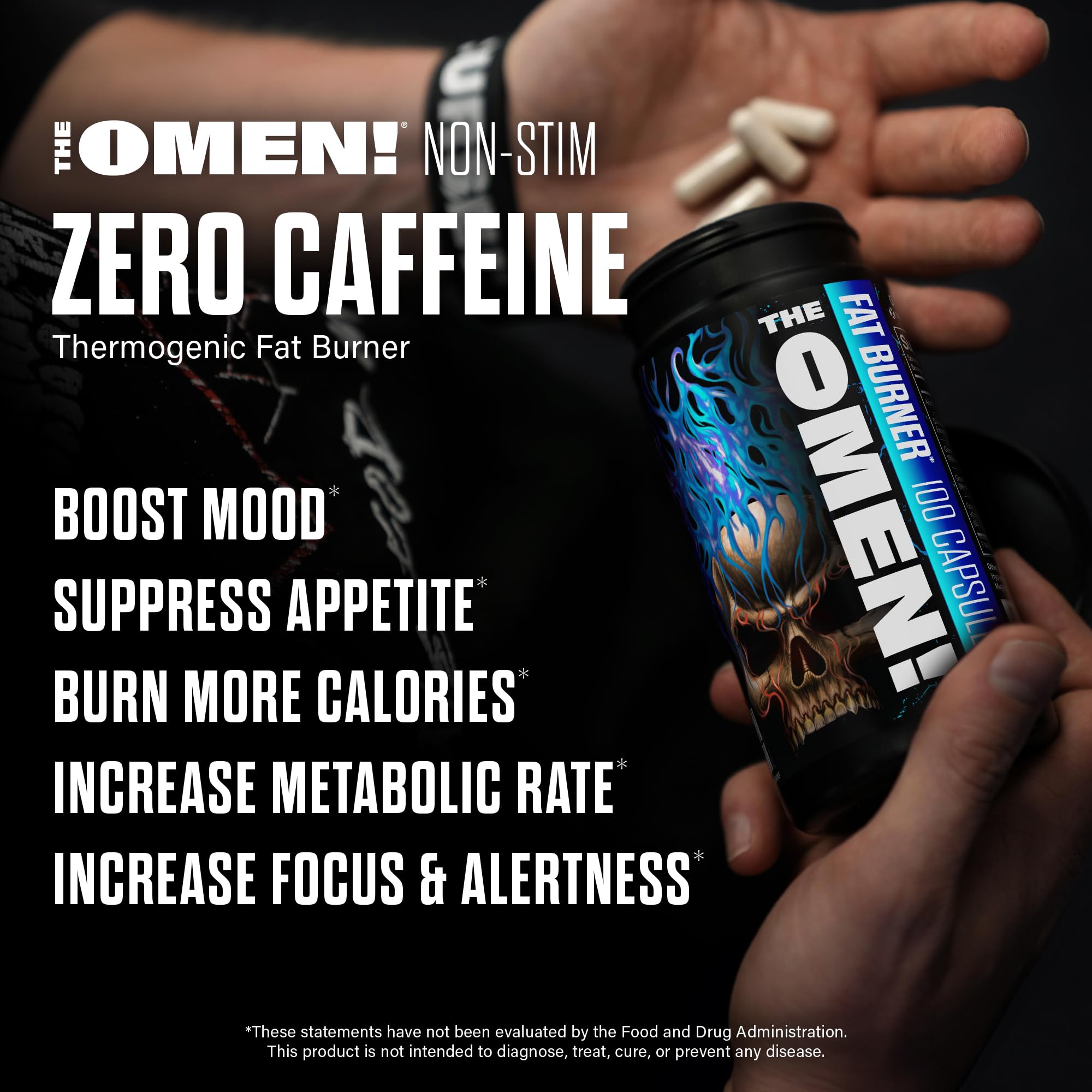 Utilisation pré-entraînement avec The Omen non-stimulant par JNX SPORTS.