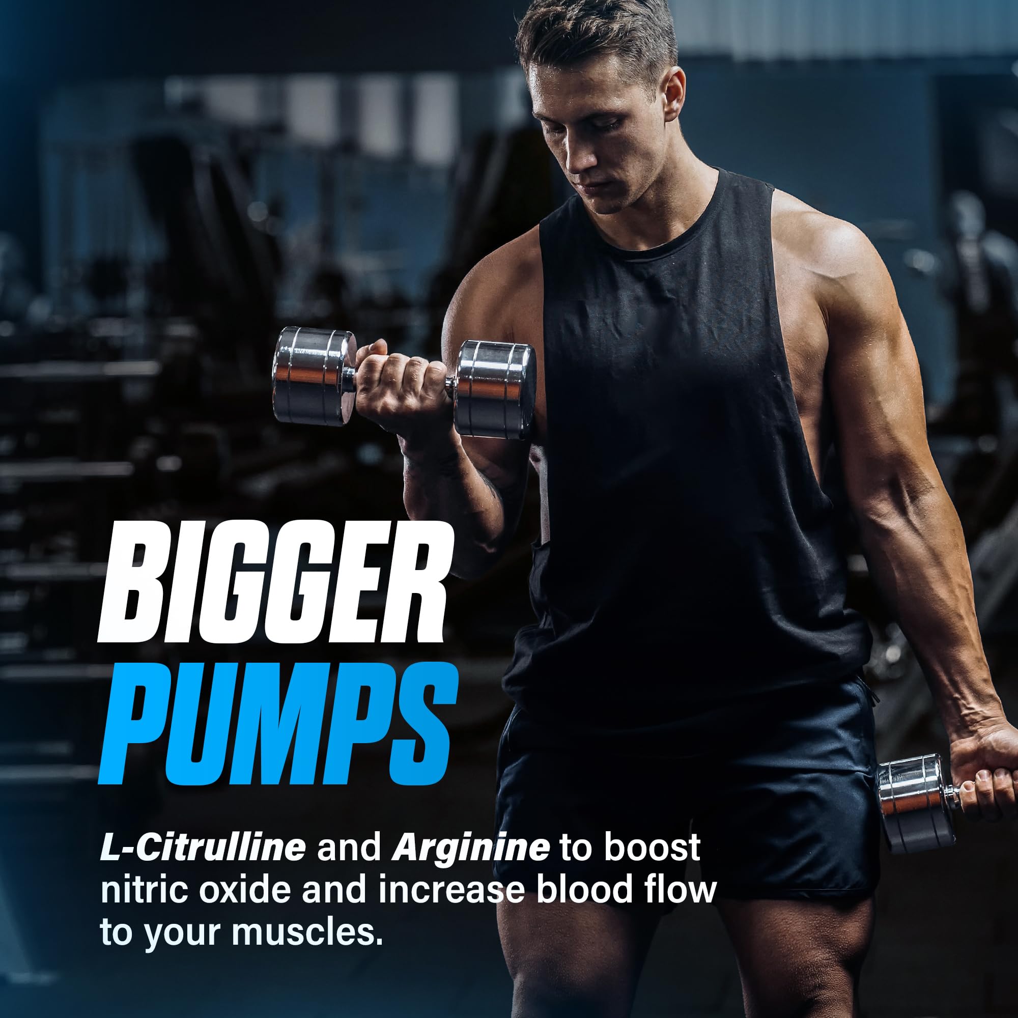 The Curse! Pump arginine améliore potentiellement l'arrivée du sang dans les muscles.