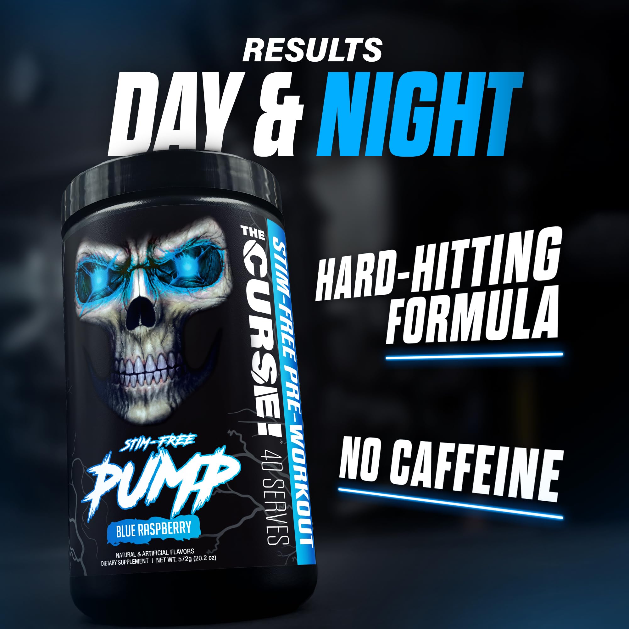 The Curse! Pump l-citrulline soutient la circulation et la pompe musculaire pendant l'entraînement.