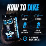 The Curse! Pump l-tyrosine soutient la concentration mentale lors d'efforts intenses.