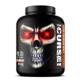 JNX SPORTS The Curse Whey Double Chocolat pot visible soutient potentiellement la croissance musculaire
