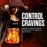 JNX SPORTS The Omen! – ingrédients clés Caféine et L-Carnitine pour le métabolisme.