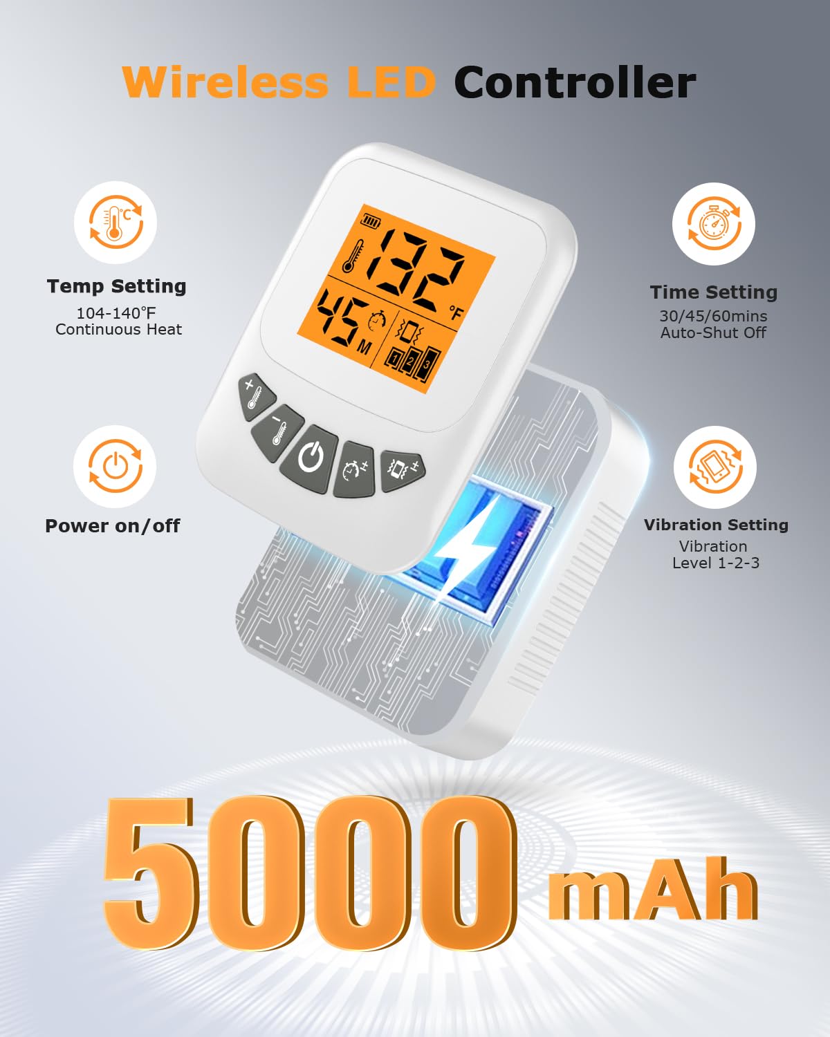 JOBYNA batterie 5000mAh offrant une utilisation sans fil.