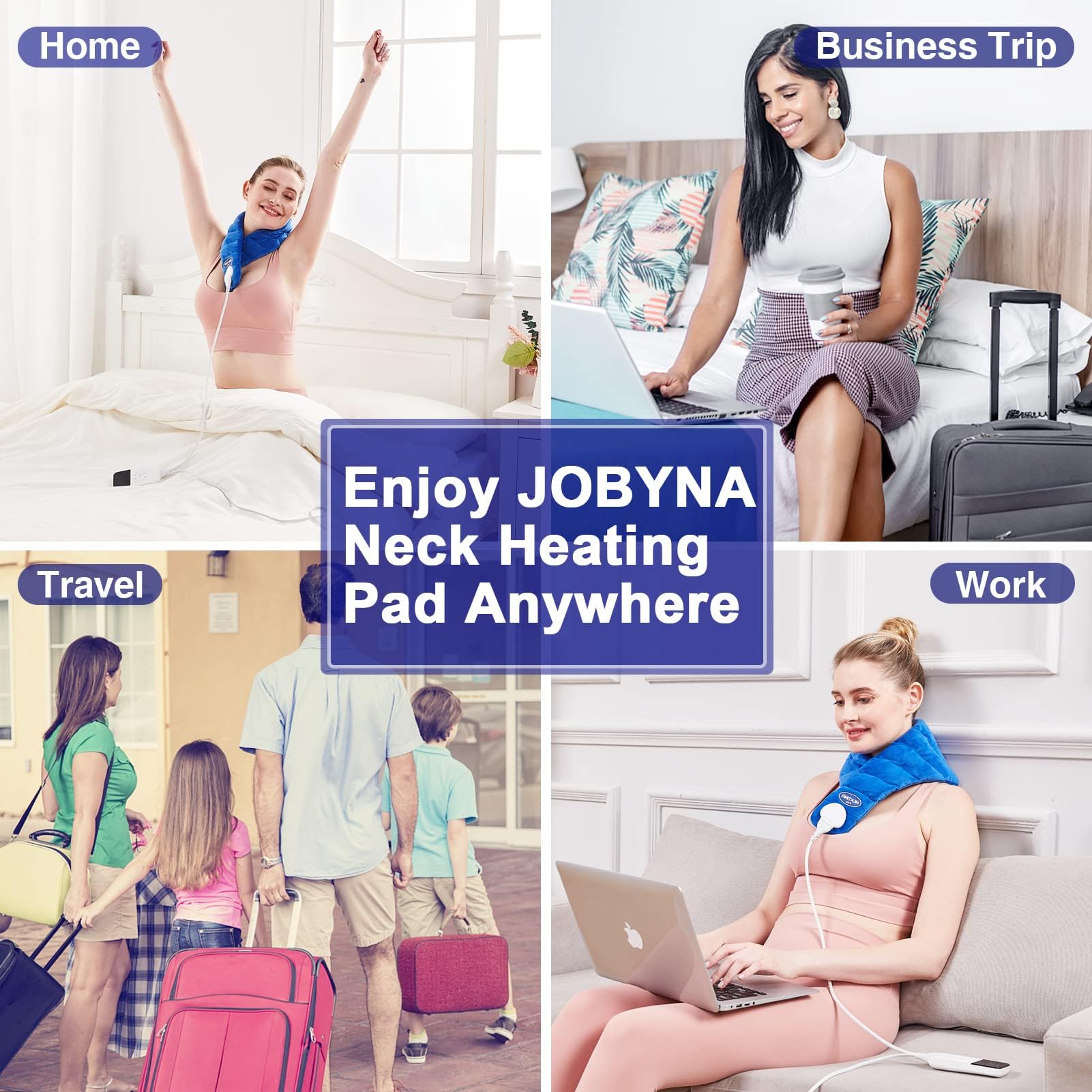 JOBYNA fermeture auto-agrippante taille universelle s ajuste facilement