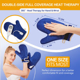 Les gants JOBYNA offrent une chaleur régulière prête à soulager les poignets.