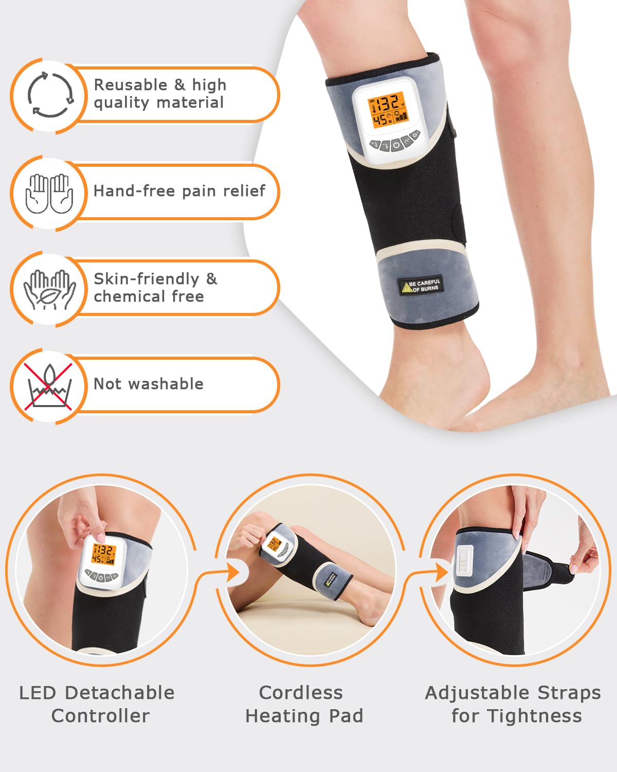 JOBYNA massage vibration 3 niveaux améliore la circulation