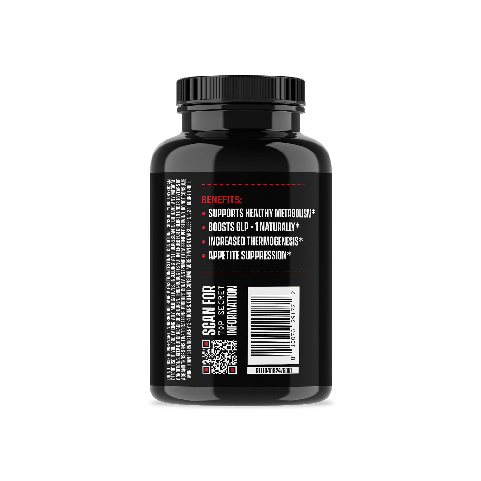 Capsules Jocko Fuel Burner faciles à avaler pour favoriser la satiété.