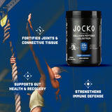 Jocko Fuel Collagène + Colostrum – soutien immunitaire potentiel et bien-être général.