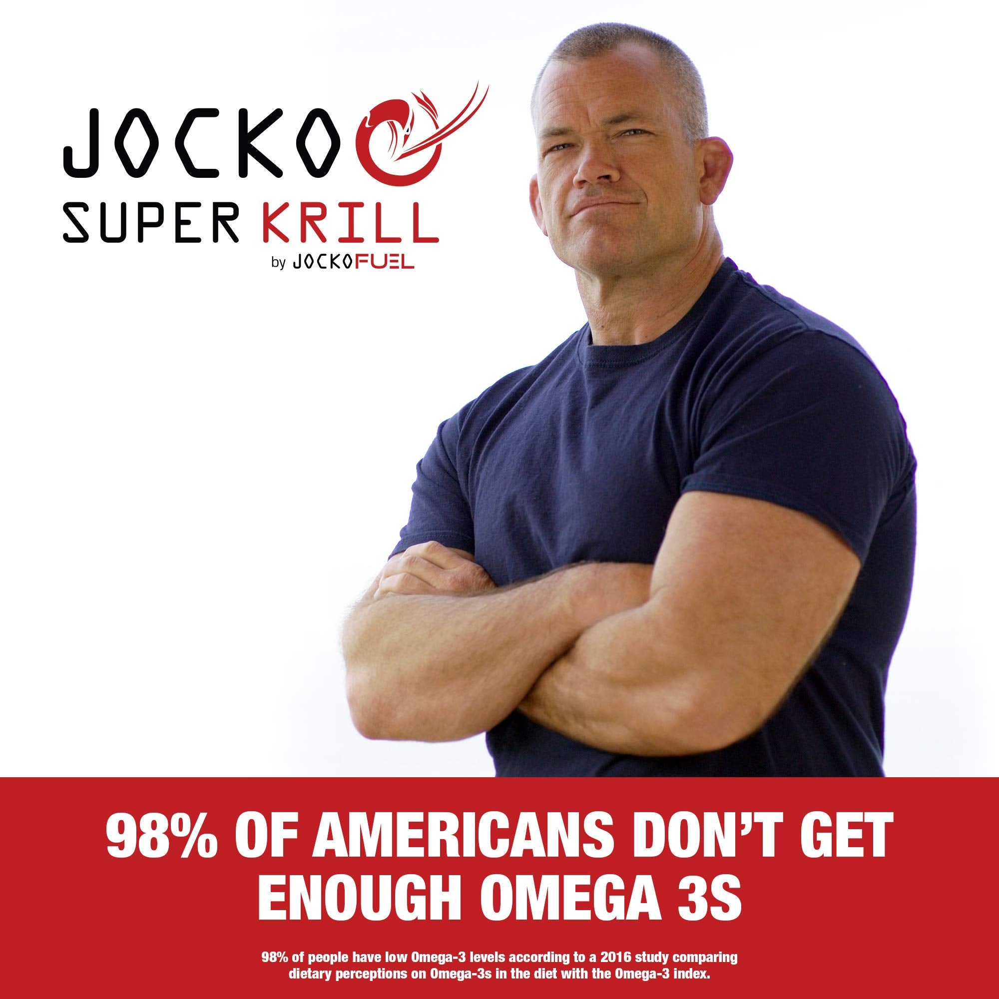 Utilisation quotidienne avec Krill Oil Jocko Fuel pour bien-être potentiel
