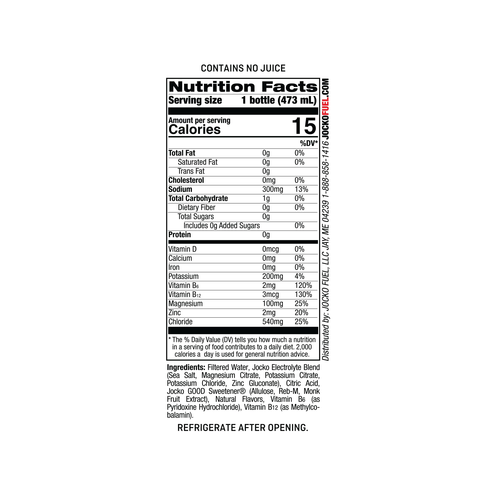 Hydrate de Jocko Fuel boisson électrolyte Fruit Punch, usage idéal lors des sessions.