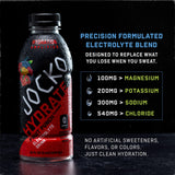 Goût Fruit Punch de Jocko Hydrate, goût frais et fruité pour accompagner vos séances.
