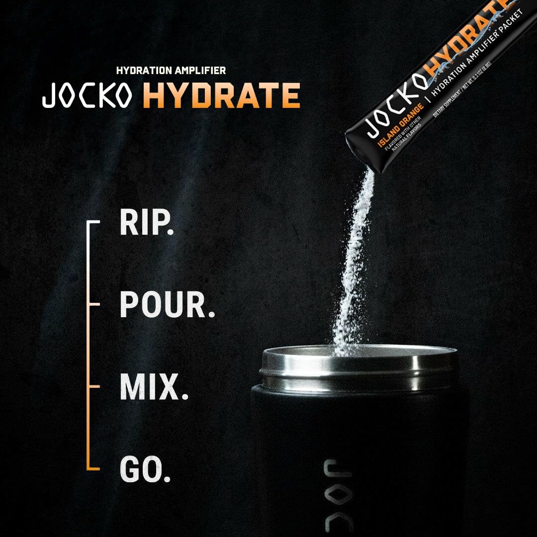 Hydratez-vous avec Jocko Fuel Hydrate, soutien électrolyte et vitamine.