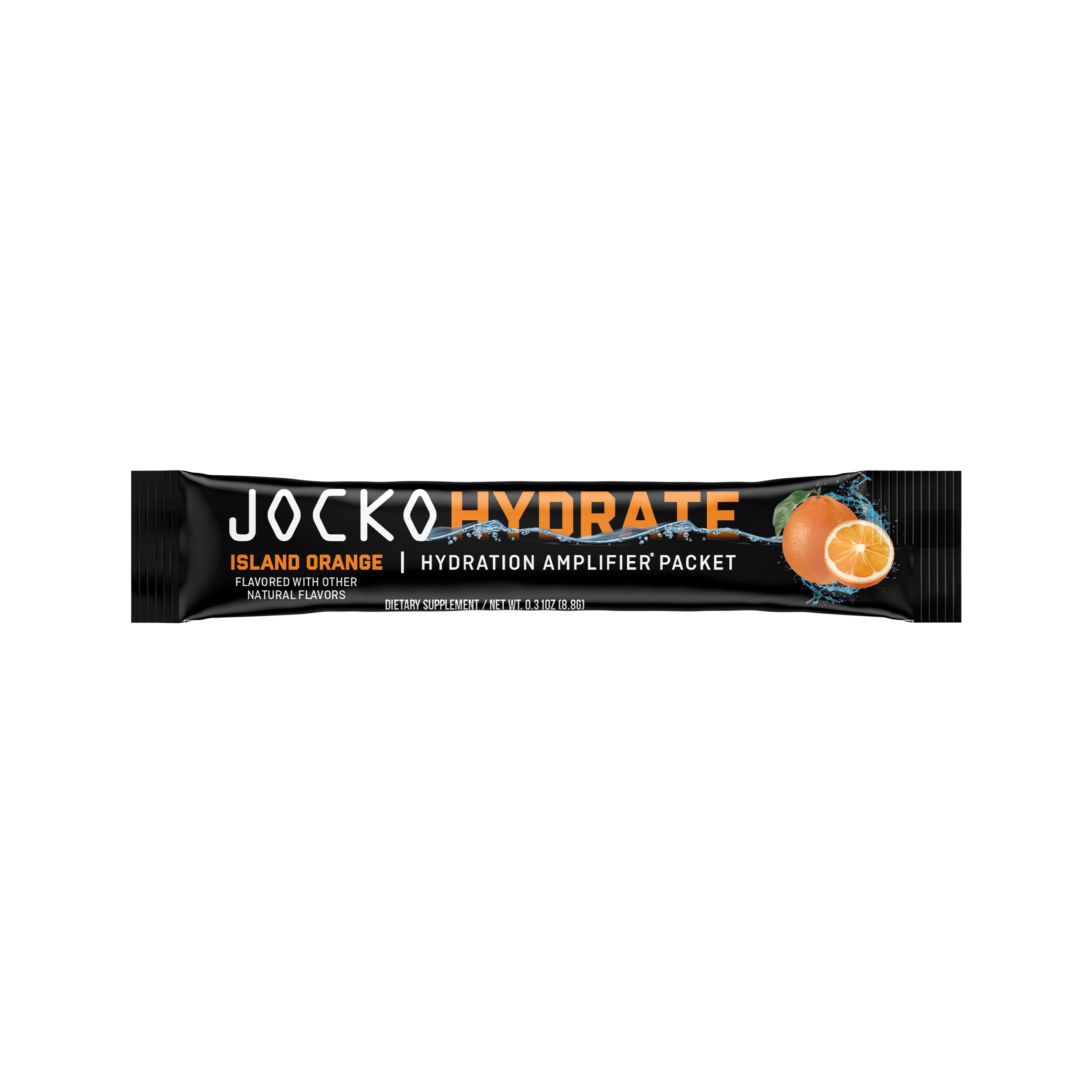 Jocko Fuel Hydrate, sachet faible sucre, hydratation sans sucre ajouté.