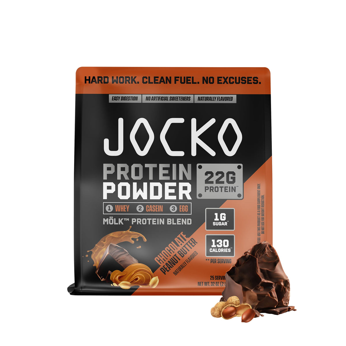 Jocko Fuel Mölk : doseur protéique pour récupération musculaire durable après séance.