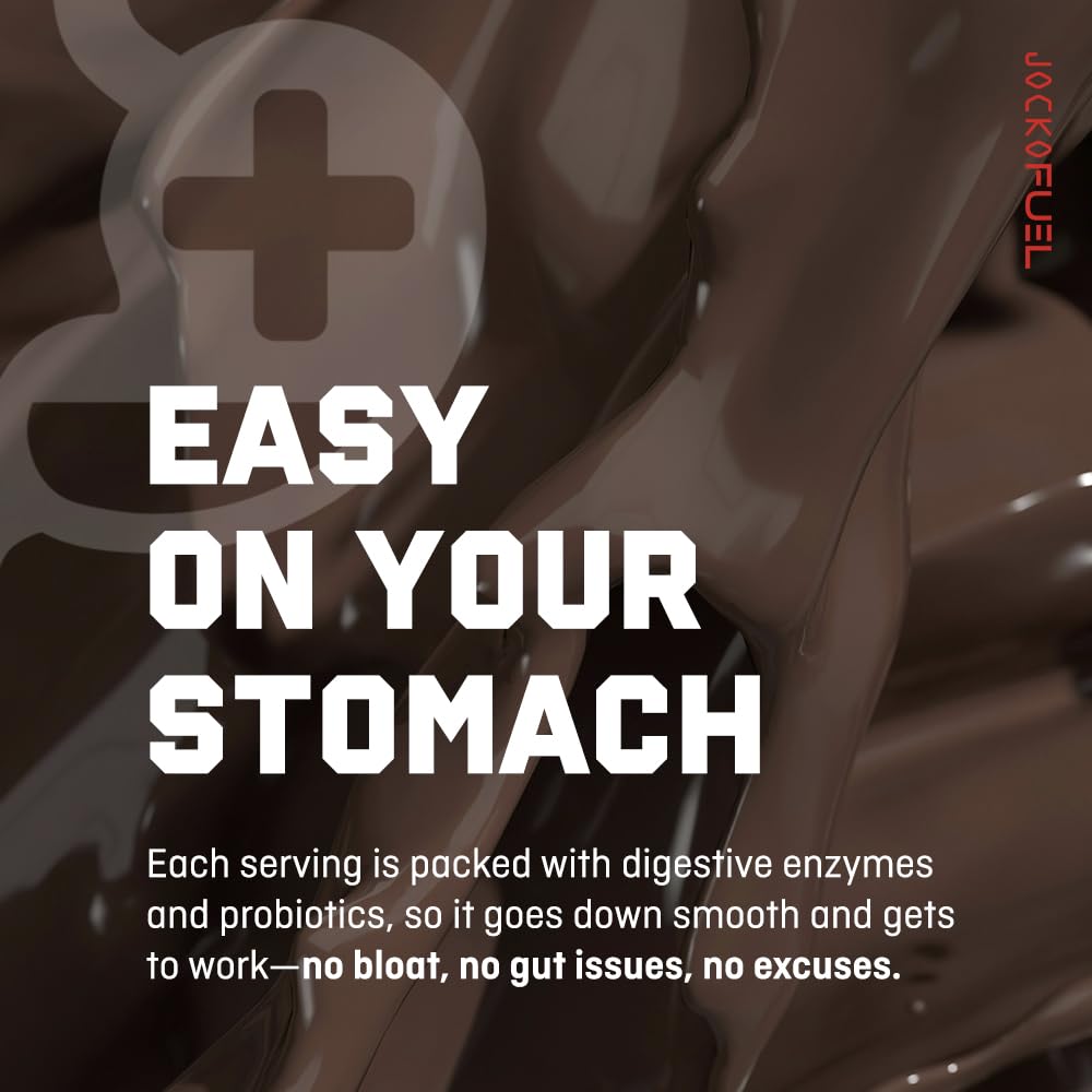 Enzymes digestives et probiotiques dans Jocko Fuel Mölk pour digestion fluide.