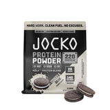 Jocko Fuel Mölk Whey dans l'emballage, prêt à démarrer votre routine protéinée.