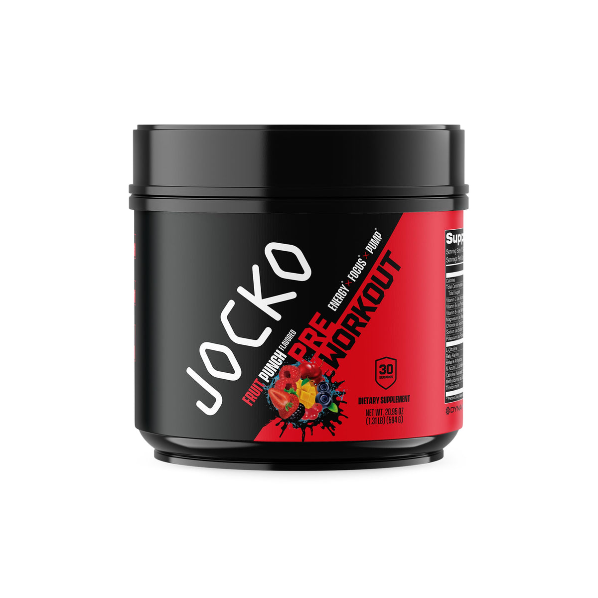 Bouteille Jocko Fuel Pré-entraînement prête à l’emploi, énergie pratique.