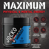 Jocko Fuel Pré-entraînement – mélange rapide dans un verre d'eau.