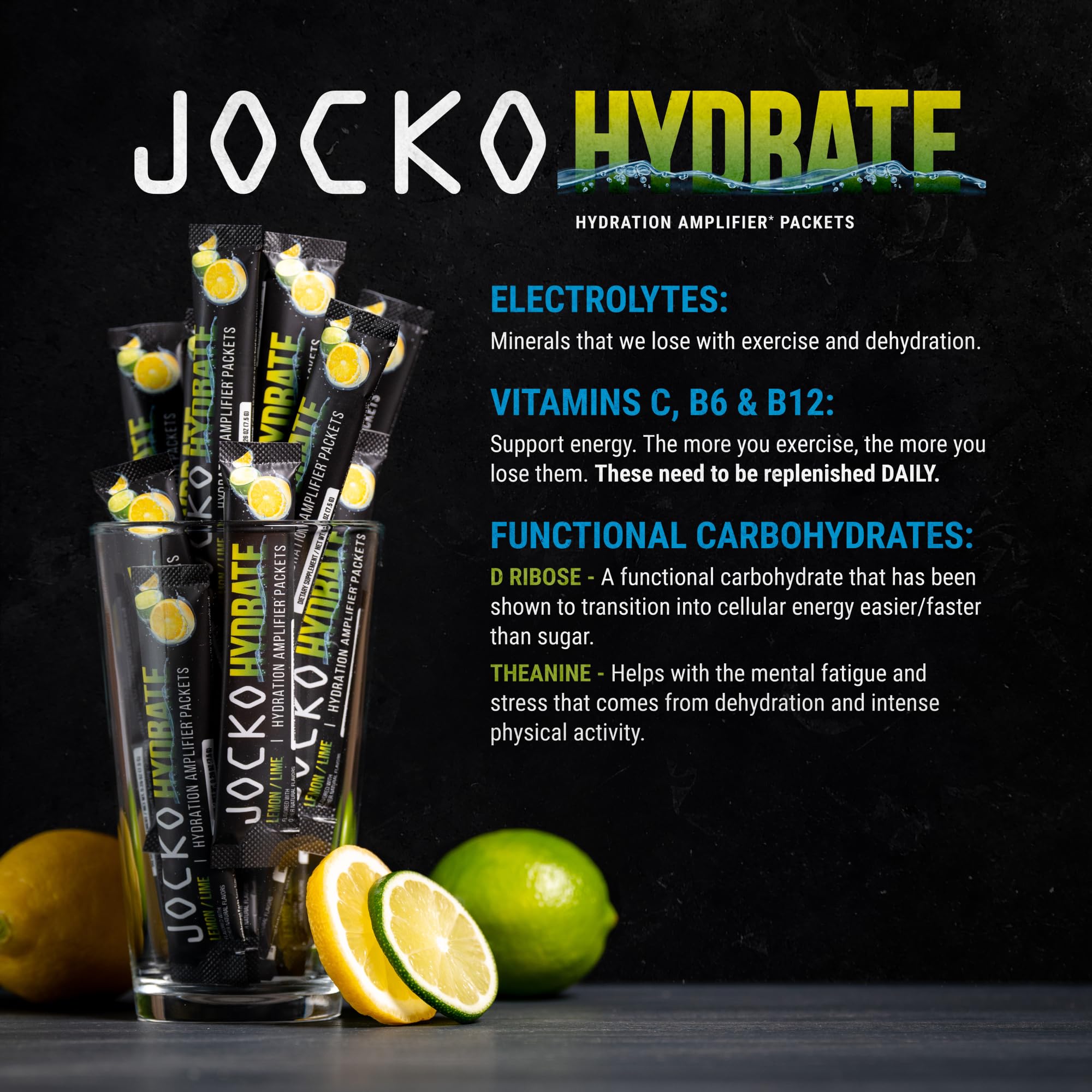 athlète utilisant les sachets jocko fuel pendant l'entraînement