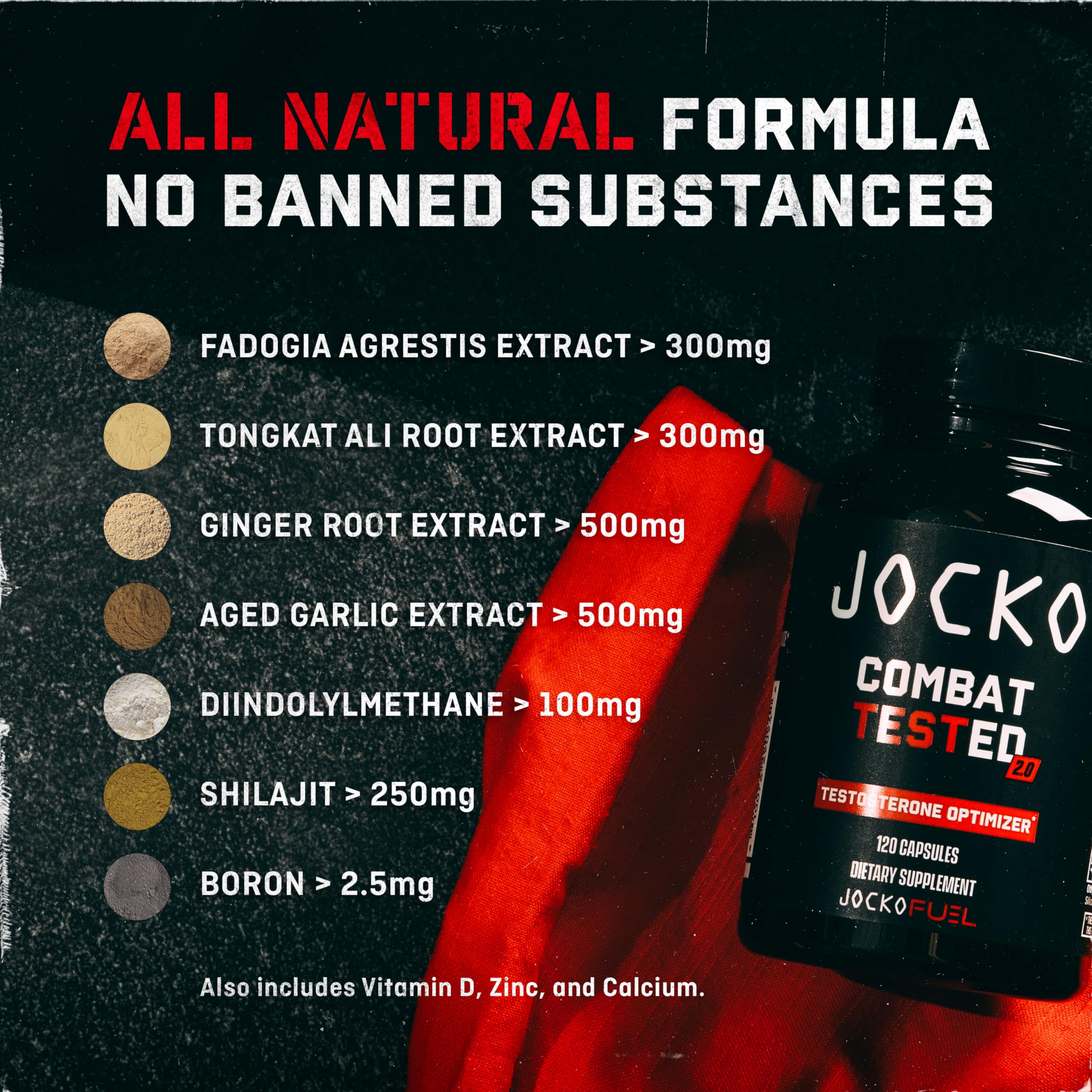 Cuillère-dose Jocko Fuel Test Booster — mesure précise pour vos entraînements.