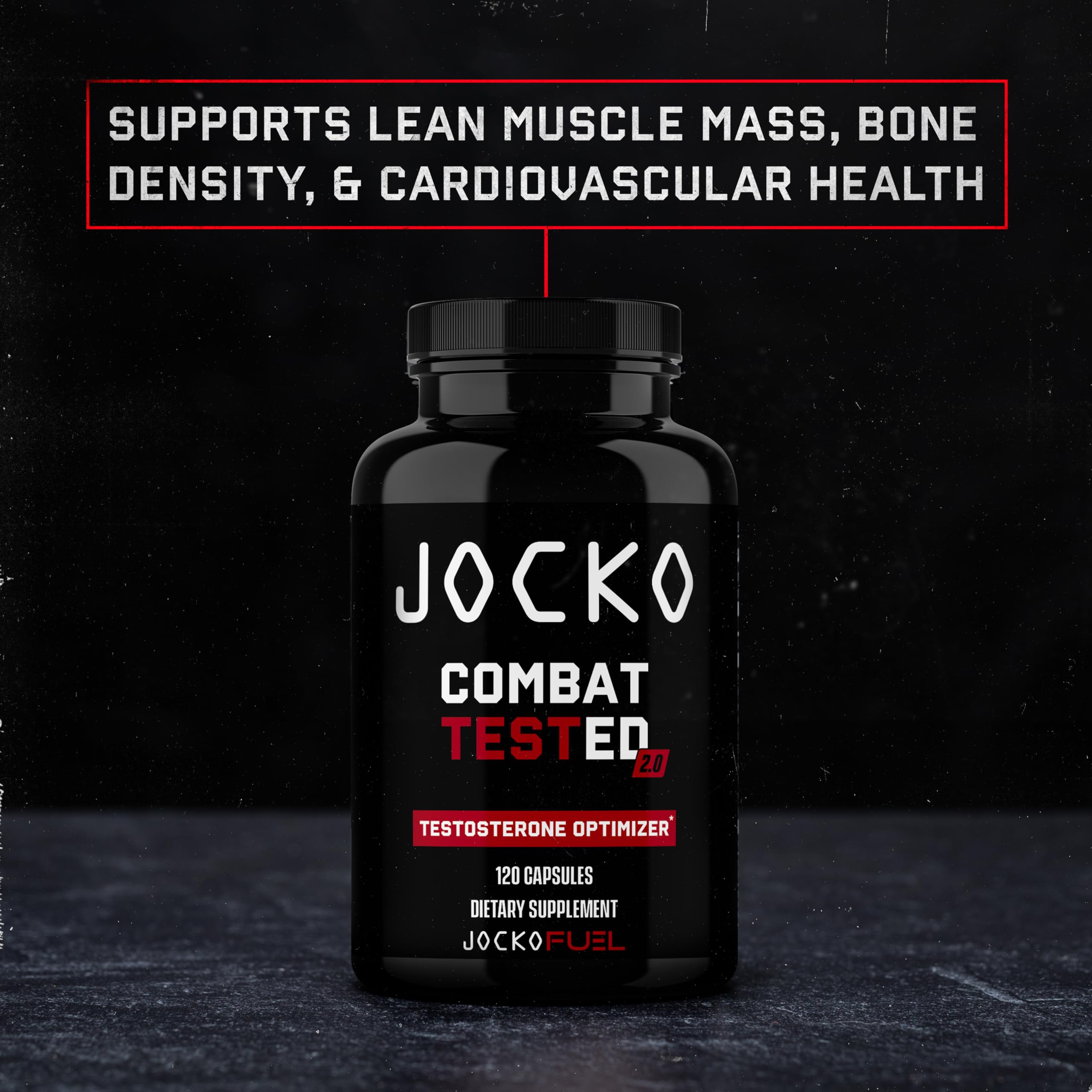 Gélules Tongkat Ali Jocko Fuel Test Booster — vitalité masculine et performance.